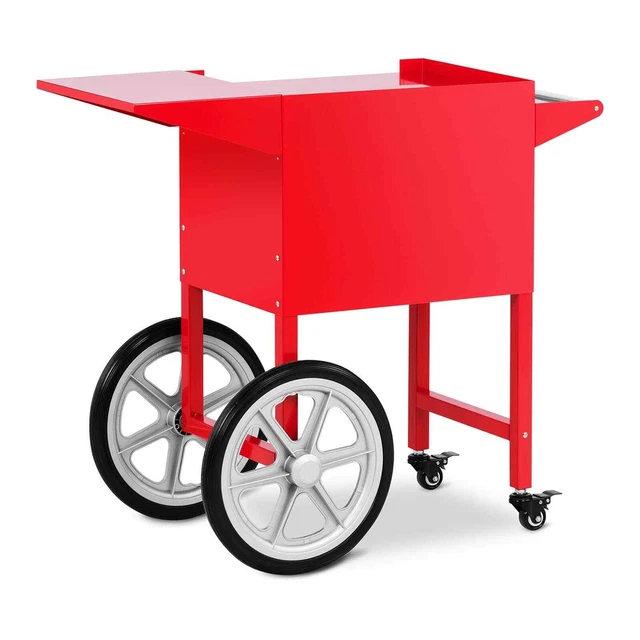 Popcornwagen Popcornmaschine Rcpw 16E Popcorntrolley Stahlblech 37X51 cm