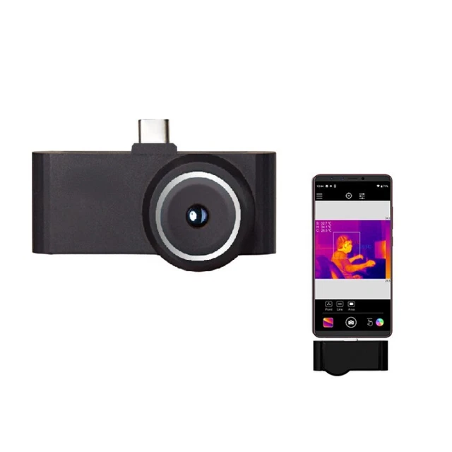 Mini Handheld USB Type-C Infrared Thermal Camera Imager For Android Mobile Phone