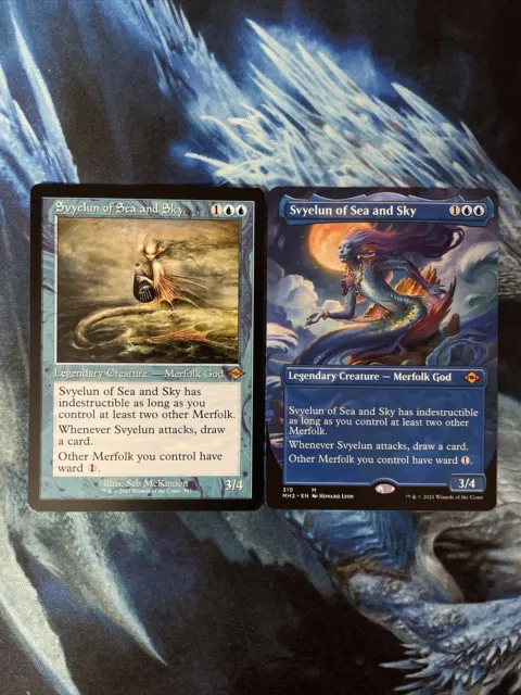 MTG Svyelun of Sea and Sky Modern Horizons 2 Regular Mythic Plus Extended Art X2