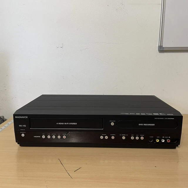 MAGNAVOX DVD RECORDER VHS Combo Player HDMI ZV427MG9 For PARTS or