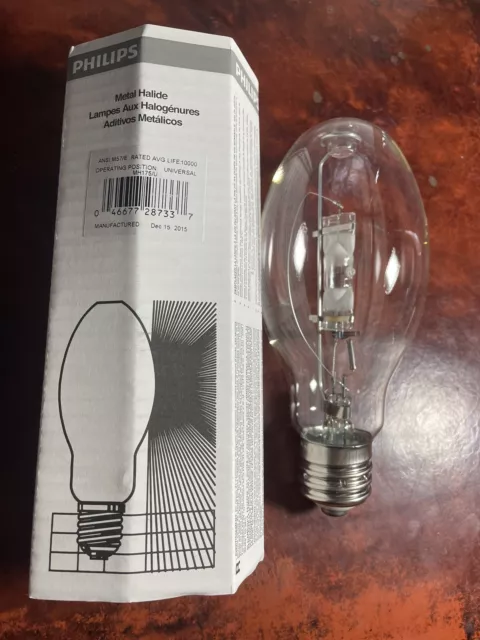 NEW Philips Metal Halide MH175/U 175W M57/E #28733-4 Light Bulb
