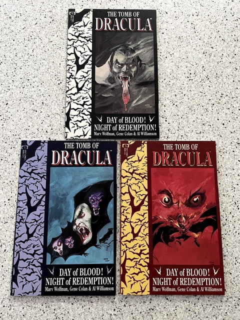 Tomb of Dracula lot of 3 comics - #1,2,4