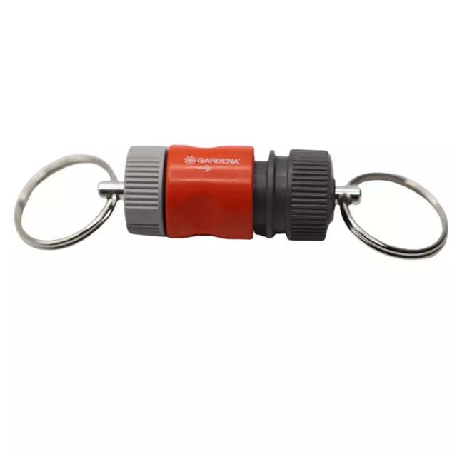 Gardena Schlüsselanhänger Schlauchstück Schlauchverbinder Adapter Keychain