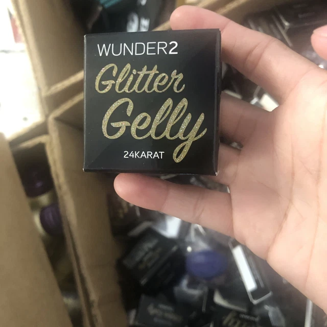 Wunder2 Gel De Brillo De Larga Duración 24 Quilates Nuevo En Caja 0,05 Fl Oz