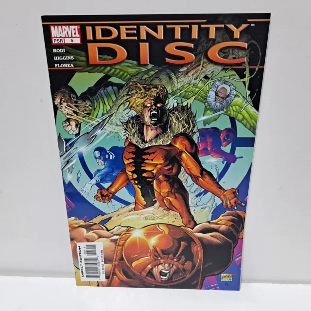 Identity Disc #5 Marvel Comics VF/NM