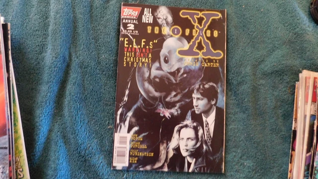 The X Files ANNUAL VOL.1 #2 TOPPS COMIC BOOK 9.0