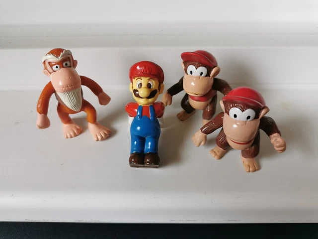 Lot De 6 Figurines Donkey Kong – Kellogg's 1997, Collection Jeu Vidéo