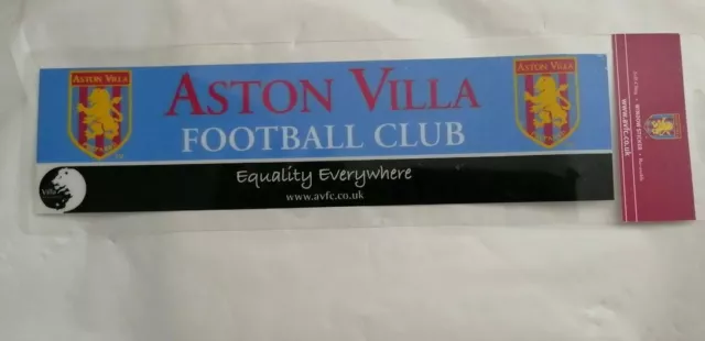 Aston Villa Autoaufkleber (neu)