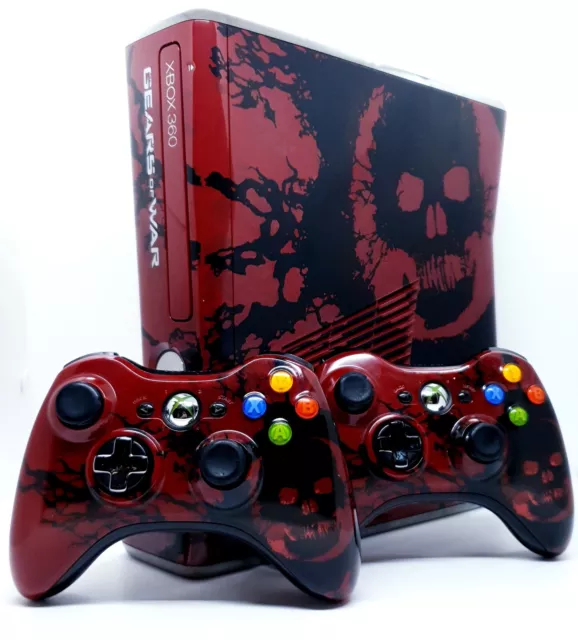 Microsoft Xbox 360 S Gears of War 3 Limited Edition 320GB Red