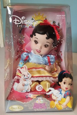 Brass Key Keepsake Disney Princess Royal Nursery Snow White Porcelain Doll