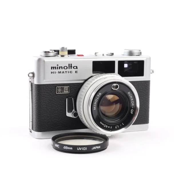 MInolta HI-Matic E Rokkor QF 1,7/40 SHP 307204