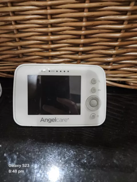Angelcare AC215 VIDEO MOVEMENT SOUND Baby Monitor 3,5" DISPLAY SCREEN Sensor Pad 3