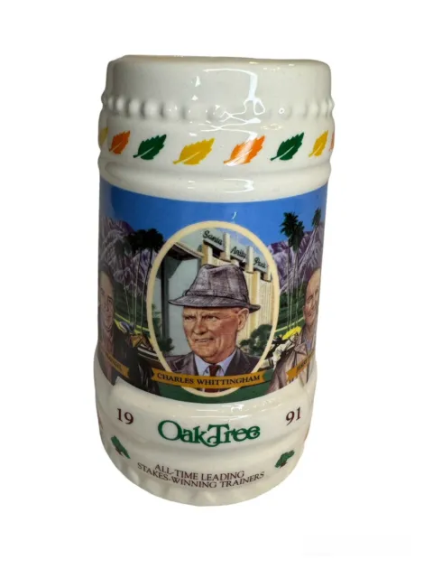 Vintage 1991 Oak Tree Racing Limited Edition Commemorative Stein Large Mug