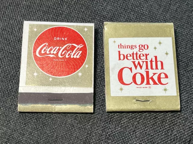 Pair Things Go Better With Coke Matchbooks