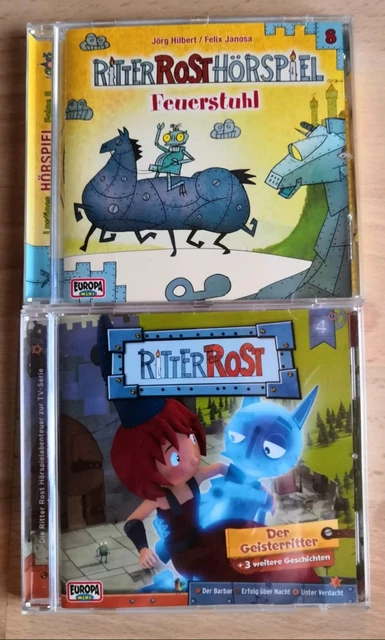 Ritter Rost Hörspiel,  2 CD´s, Feuerstuhl und der Geisterritter, TOP