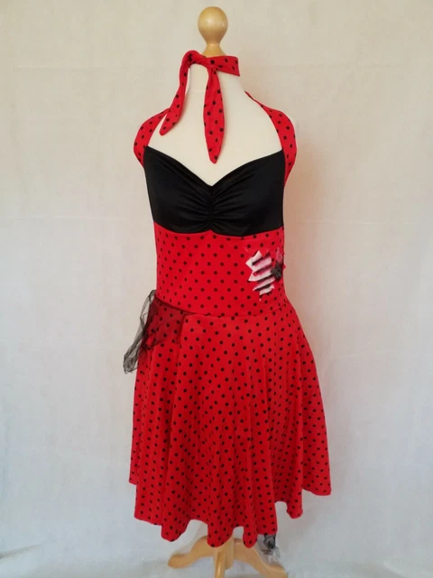 50S ZOMBIE ROCKABILLY HALLOWEEN 1950s ROCK AND ROLL LADIES FANCY DRESS 2 PC  M  11.82 - PicClick UK