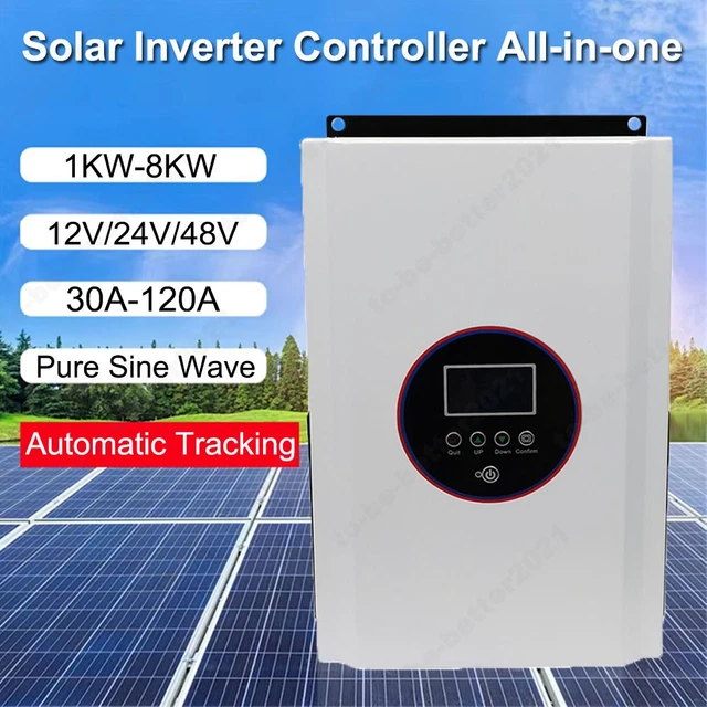 Kit onduleur 500W--Système D'alimentation Solaire, Onduleur 12v À 220v