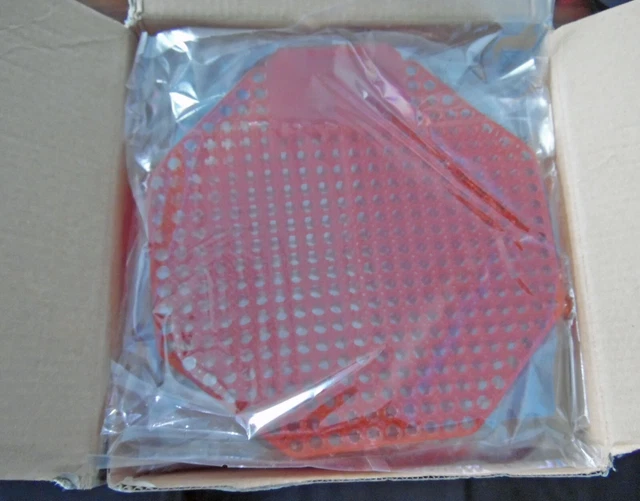 New 10 pack Alpine Urinal Screen Deodorizer Freshener, Spiced Apple Free US Ship