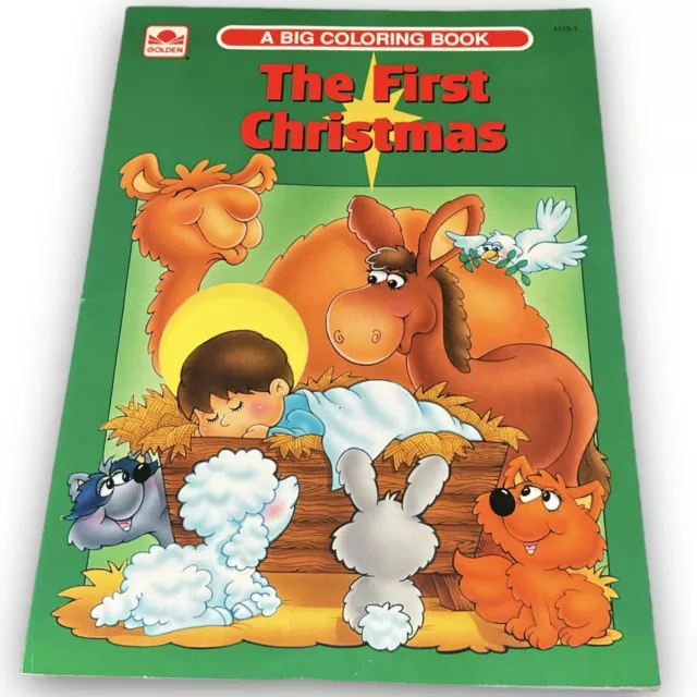 Frosty- A Big Coloring Book- Vintage
