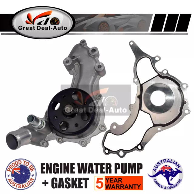 NEW HEAVY DUTY WATER PUMP & GASKET FOR JEEP Wrangler JK 3.6L DOHC V6 ERB