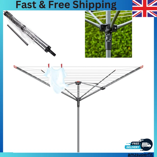VILEDA 4 ARM Rotary Airer 45m 50.00 PicClick UK