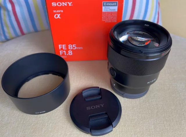 SONY FE 85 1.8 - TOP Zustand - Neukauf Jan. 2022