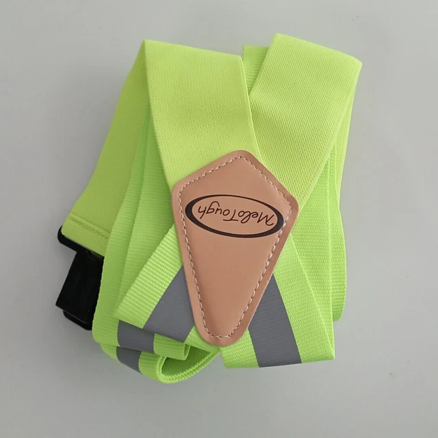 Sospensioni da lavoro da uomo Hi Vis abbigliamento riflettente bretelle a forma di Y pesanti nuove