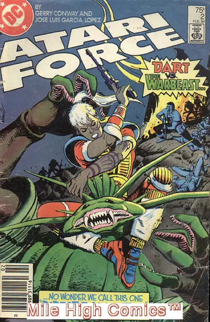 ATARI FORCE (1984 Series) #2 NEWSSTAND Very Good Comics Book
