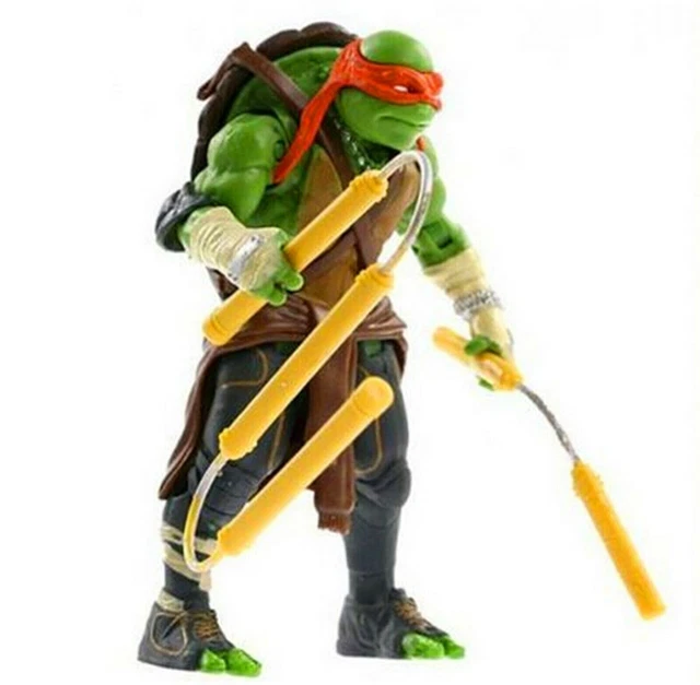 4PCS Lot TMNT Teenage Mutant Ninja Turtles Action Figures Anime Movie Xmas Gift 3