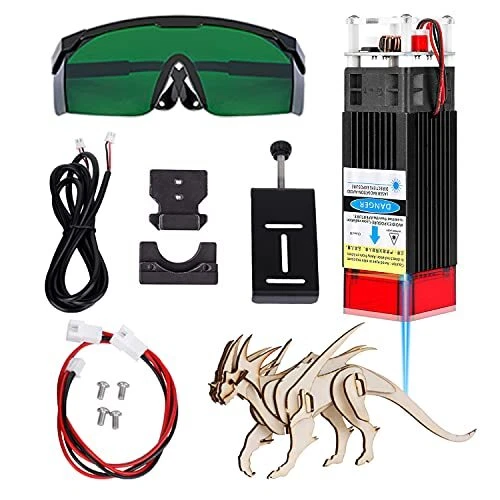 3D 40W Engraving Laser Module (5W Output Optical Power), CNC Laser Head Kit