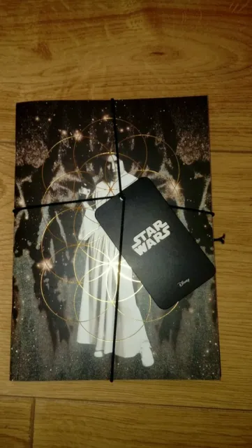 New Star Wars A5 - 40 Page Lined Darth Vader / Princess Leia Notebooks x2