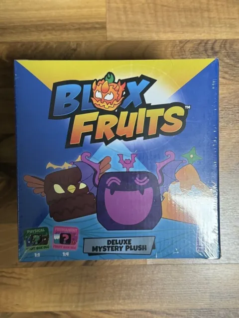Roblox, Blox Fruit, Deluxe Mystery Box With Code, 8”x8” Plush, DLC Code