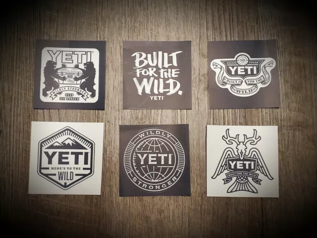 Built for the sales wild yeti sticker