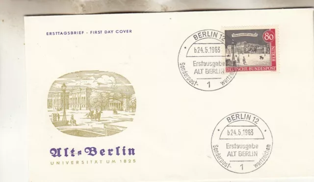 BERLIN MiNr 227  schön illustr. Ersttagsbrief / FDC