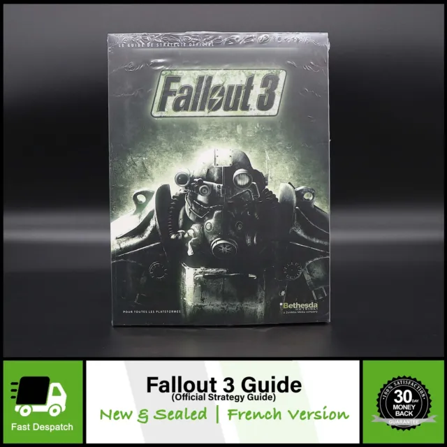 Fallout 3 | The Official Strategy Guide + Map For PS3 & Xbox 360 Game | French