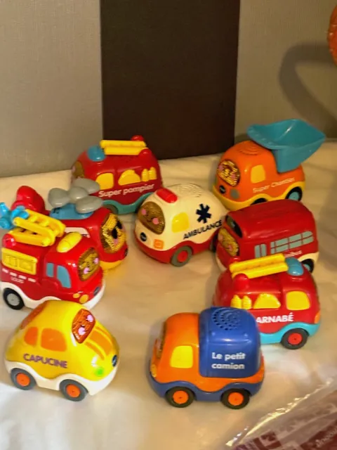 VTECH  tut tut bolides lot de 9 véhicules 2