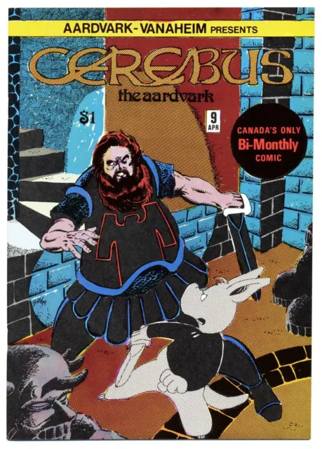 CEREBUS #9 NM, Dave Sim, The Aardvark-Vanaheim Comics 1979