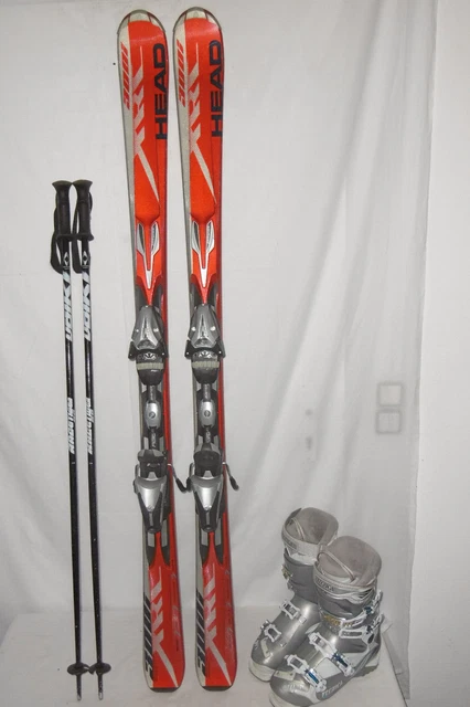 Head Ski " Xrc 300 " Top Allround Carver 149 Cm + Skischuhe Gr: 39 Im Set