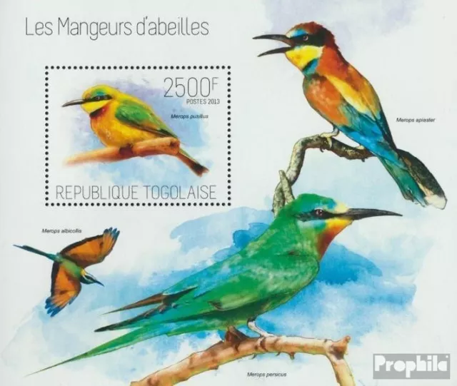 Briefmarken Togo  Mi Block 886 postfrisch Vögel