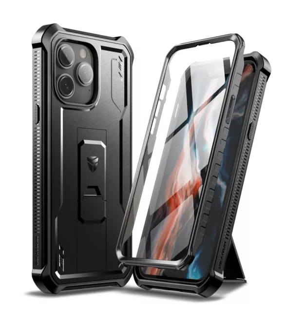 Dexnor Case for iPhone 14 Pro Max, Full-Body with Built-in Screen Protector