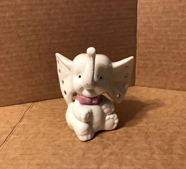 Ceramic Collectible Elephant Figurine