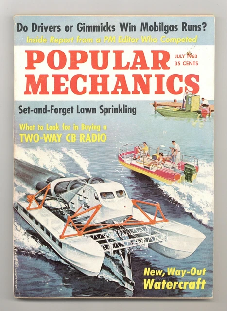 POPULAR MECHANICS MAGAZINE Vol. 120 #1 VG/FN 5.0 1963 Low Grade £2.37 ...