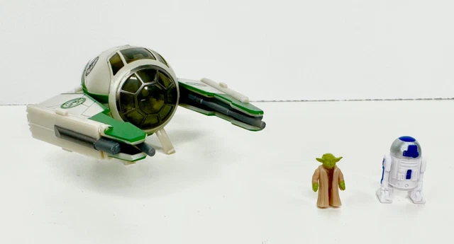 Figura Micro Galaxy Squadron Star Wars Nave Estelar de Yoda 8cm - Figura grande - Los mejores precios Figura Micro Galaxy Squadron Star Wars Nave Estelar de Yoda 8cm - Figura grande - Los mejores precios