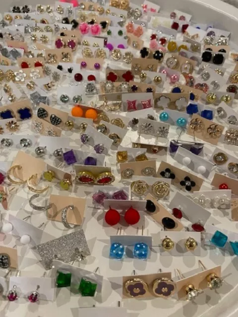 Wholesale Jewelry Lot of 50 New Stud Earrings  US Seller