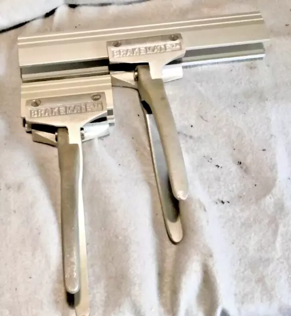 Lot of 2 BRAKERMATE HVAC HAND SEAMER SHEET METAL FOLDER BENDER PLIERS 10" 3-1/2"