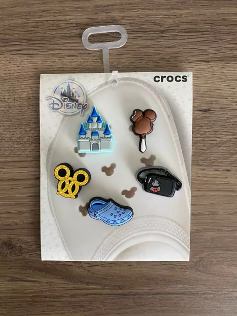 Disney Crocs Jibbitz Charms - Walt Disney World Icons - Set of 5