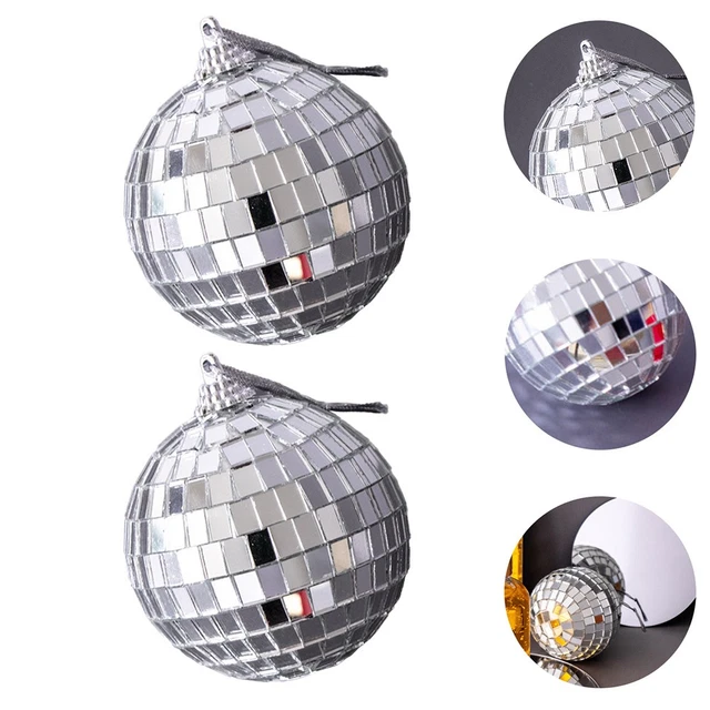 2 PCS SMALL Props for Photography Mirror Ball Decor Balls Ornament $24. ...