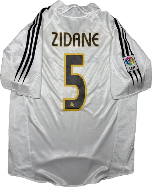 MAGLIA CALCIO VINTAGE ZIDANE Real Madrid ADIDAS Siemens Mobile