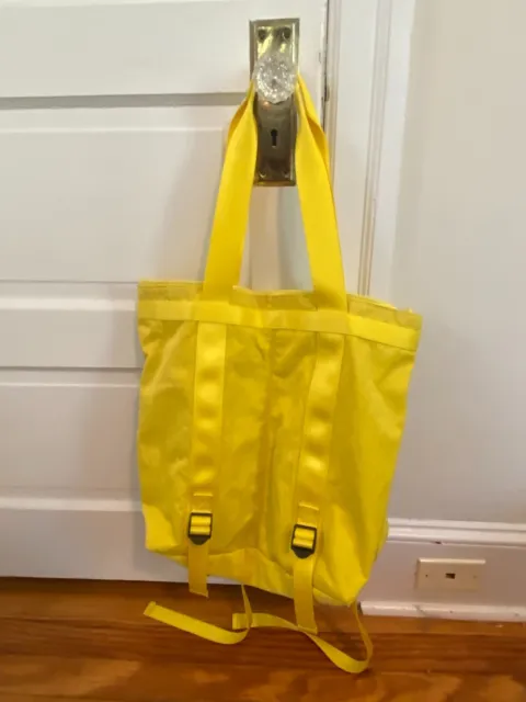 Convertible Tote/Backpack, Yellow, Urban Outfitters, great travel/school bag!