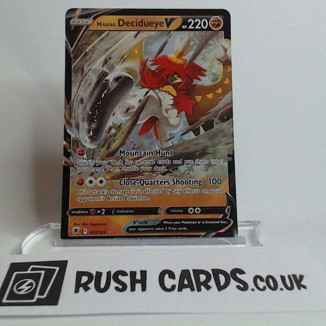 Hisuian Decidueye V ASR 083
